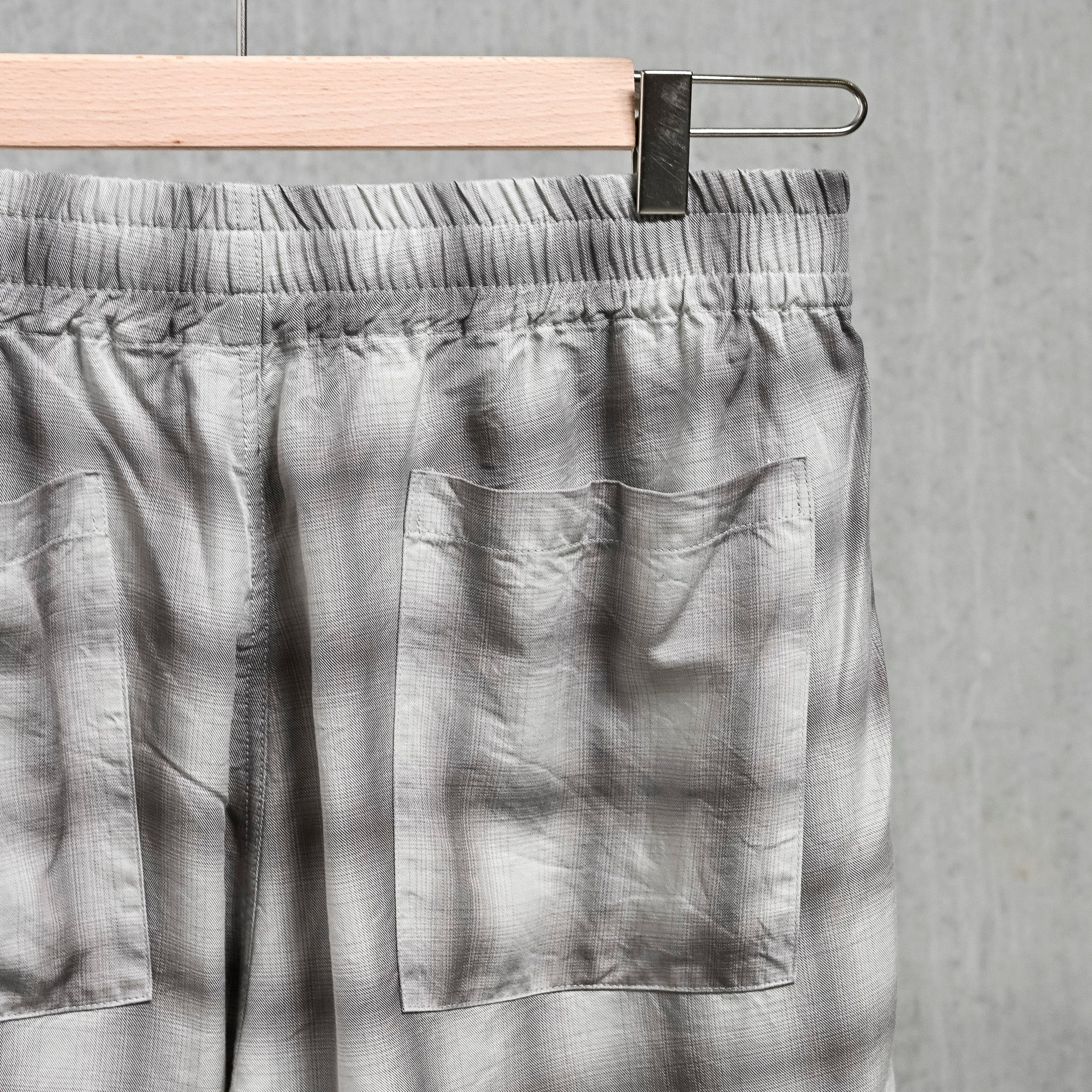 Fullcount 1143-4 Ombre Check Resort Shorts Gray