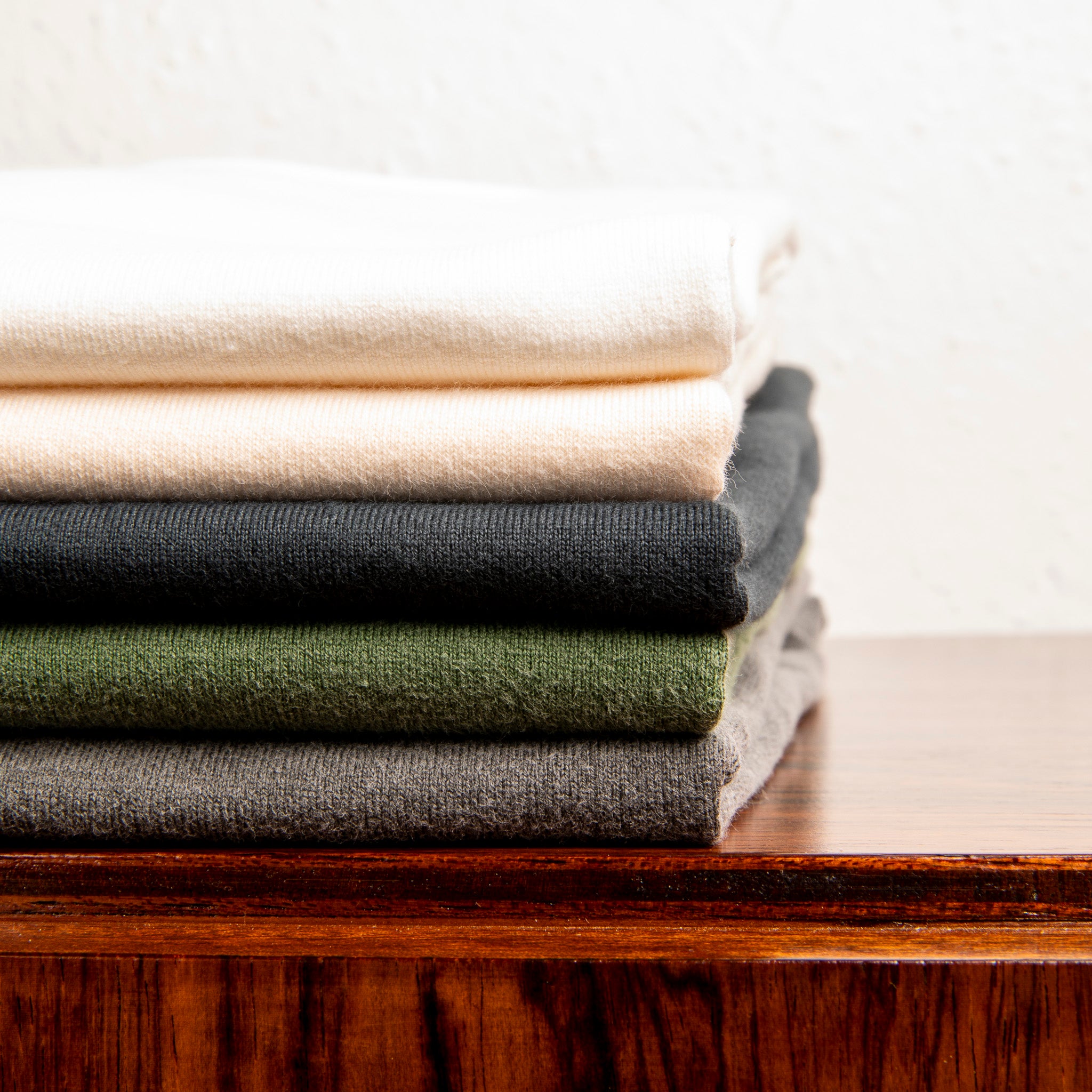 Fullcount Flat Seam Heavyweight T-Shirt Ecru