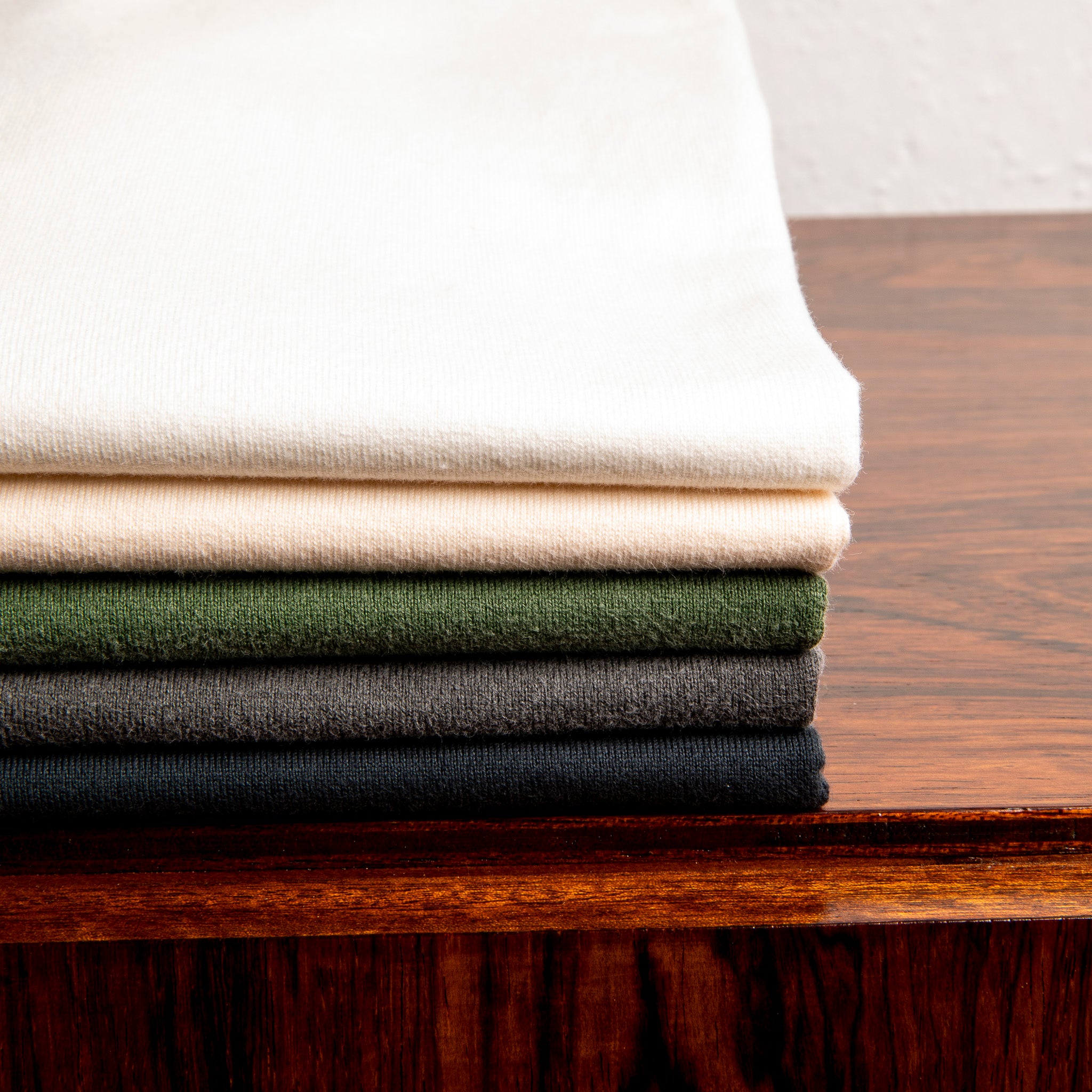 Fullcount 5222 Flat Seam Heavyweight T-shirt Dyed Evergreen