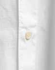 Finamore Gaeta Shirt Lucio Collar Alumo Poplin White