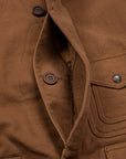 The Corona Utility CJ001 Game Jacket Hunting Dobby Cloth Brown