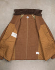 The Corona Utility CJ001 Game Jacket Hunting Dobby Cloth Brown