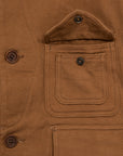 The Corona Utility CJ001 Game Jacket Hunting Dobby Cloth Brown