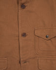 The Corona Utility CJ001 Game Jacket Hunting Dobby Cloth Brown