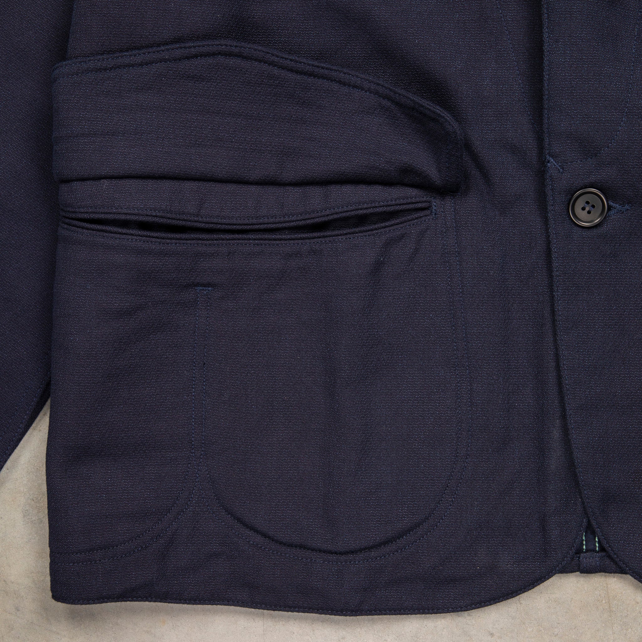 The Corona Utility CJ001 Game Jacket Hunting Dobby Cloth Navy