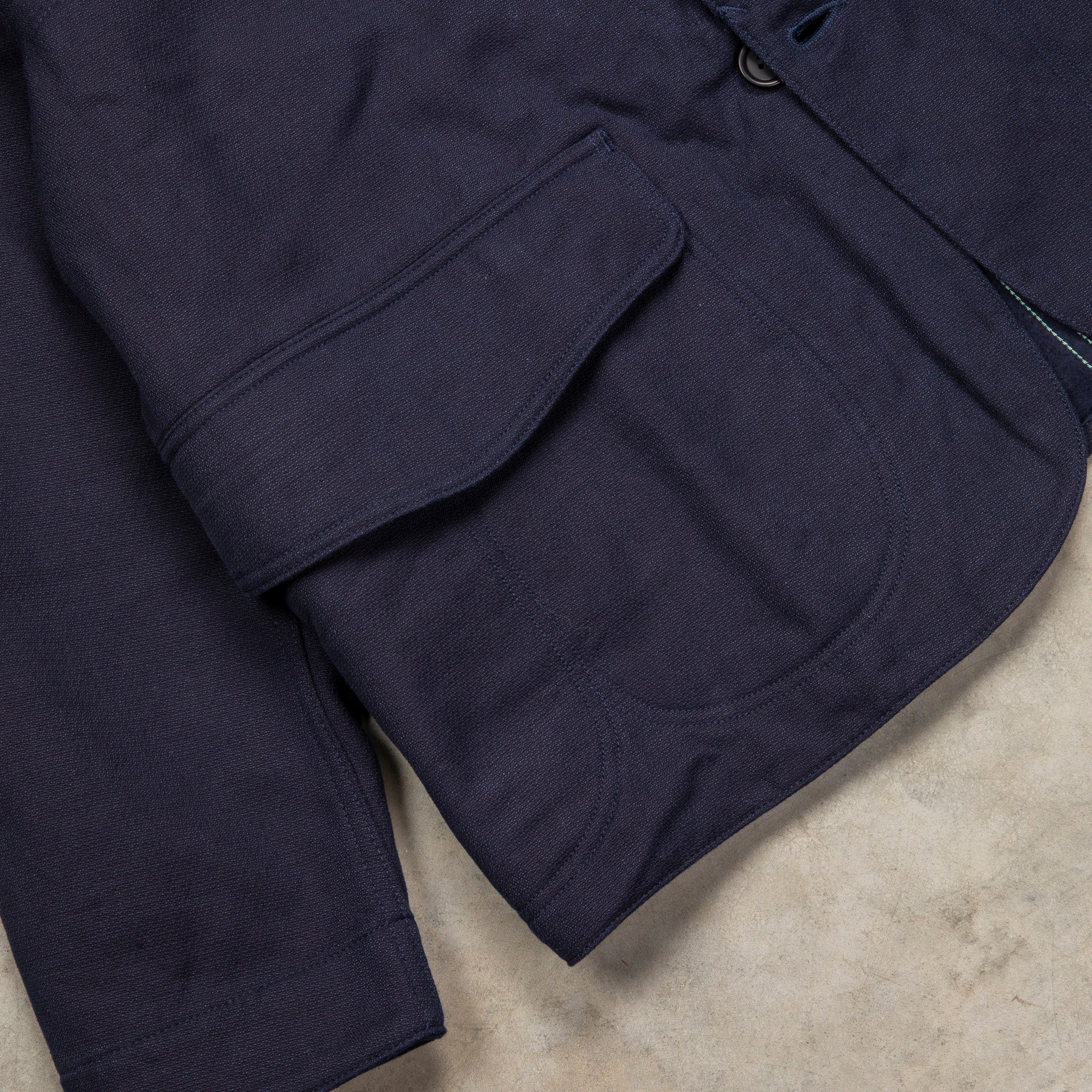 The Corona Utility CJ001 Game Jacket Hunting Dobby Cloth Navy