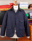 The Corona Utility CJ001 Game Jacket Hunting Dobby Cloth Navy