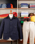 The Corona Utility CJ001 Game Jacket Hunting Dobby Cloth Navy