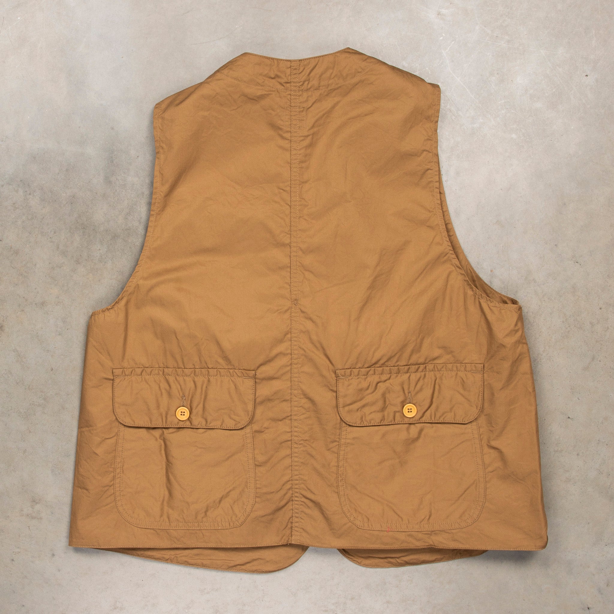 The Corona Utility CV001 Game Vest Cotton Light Twill Khaki