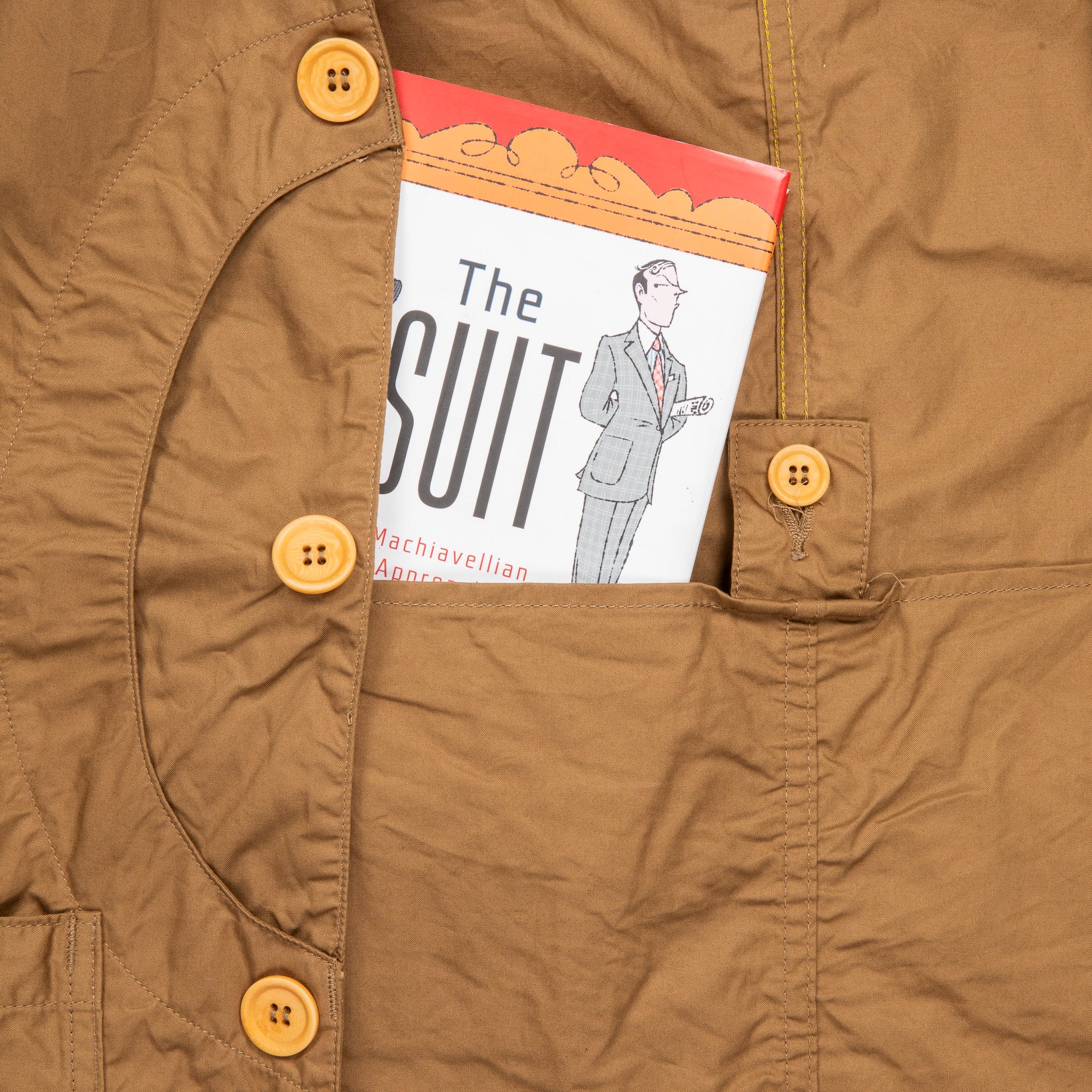 The Corona Utility CV001 Game Vest Cotton Light Twill Khaki