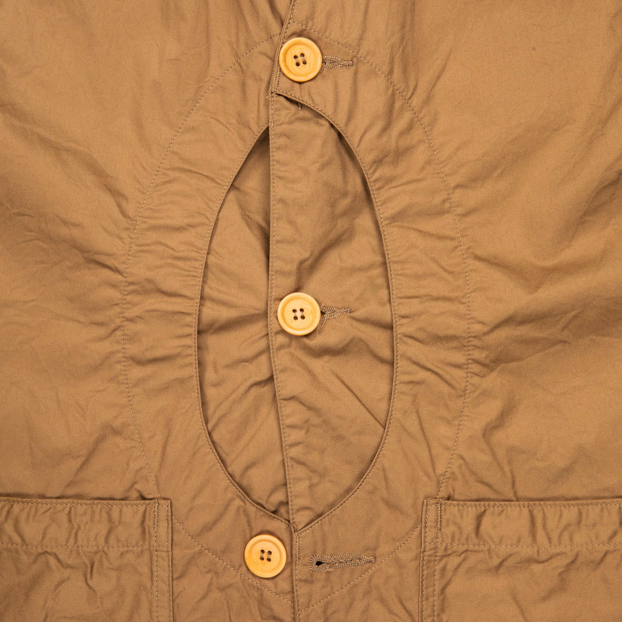 The Corona Utility CV001 Game Vest Cotton Light Twill Khaki