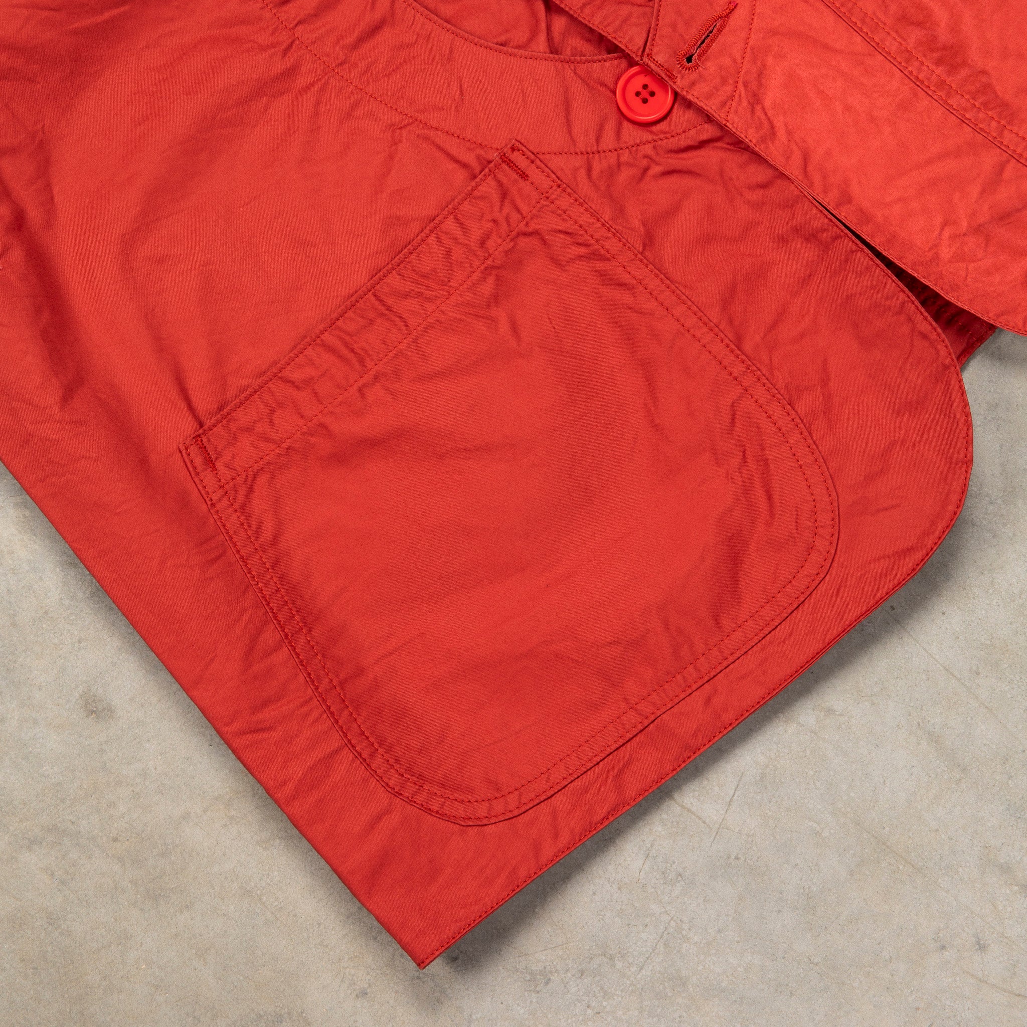 The Corona Utility CV001 Game Vest Cotton Light Twill Red