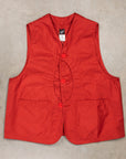 The Corona Utility CV001 Game Vest Cotton Light Twill Red
