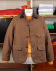 The Corona Utility CJ001 Game Jacket Hunting Dobby Cloth Brown
