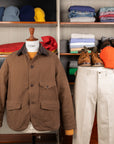 The Corona Utility CJ001 Game Jacket Hunting Dobby Cloth Brown