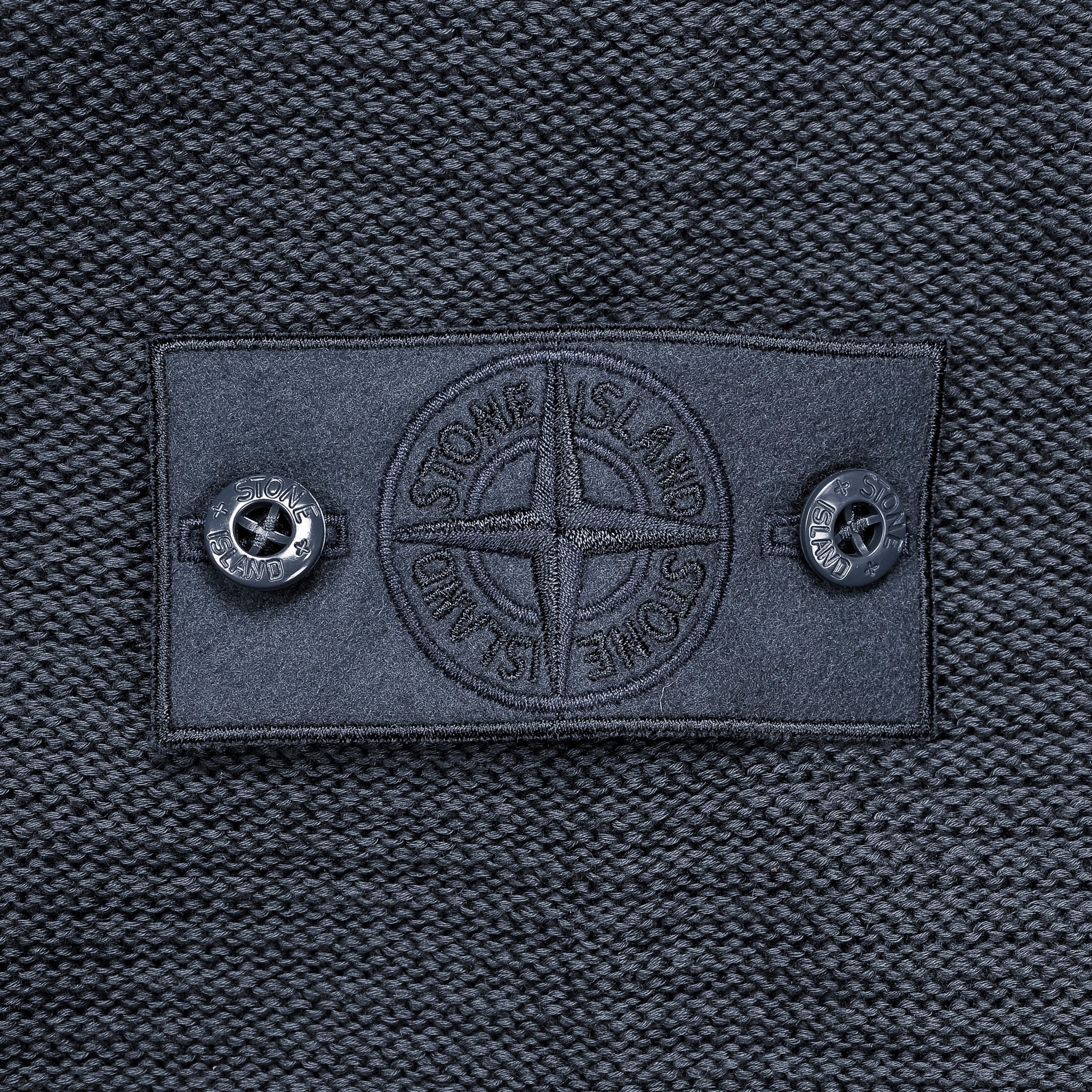 Stone Island Ghost Cotton-Cashmere Knit Crew Neck Slate Blue