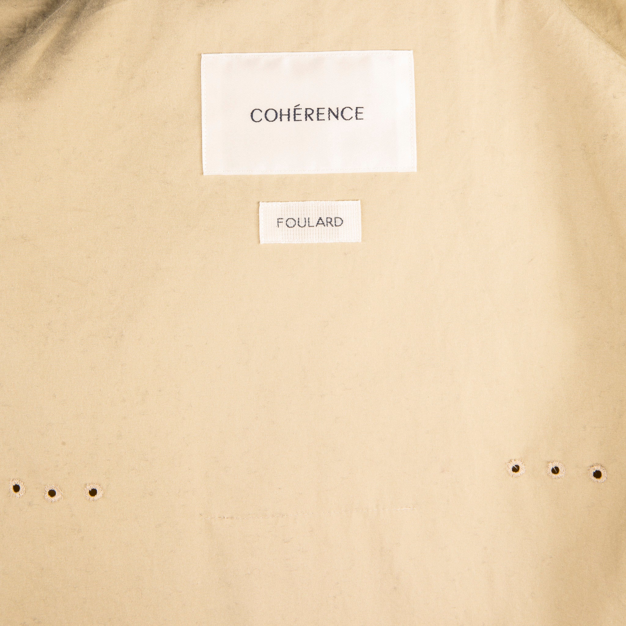 Cohérence Gianni Weather Resistant Light Cotton Jacket Sand