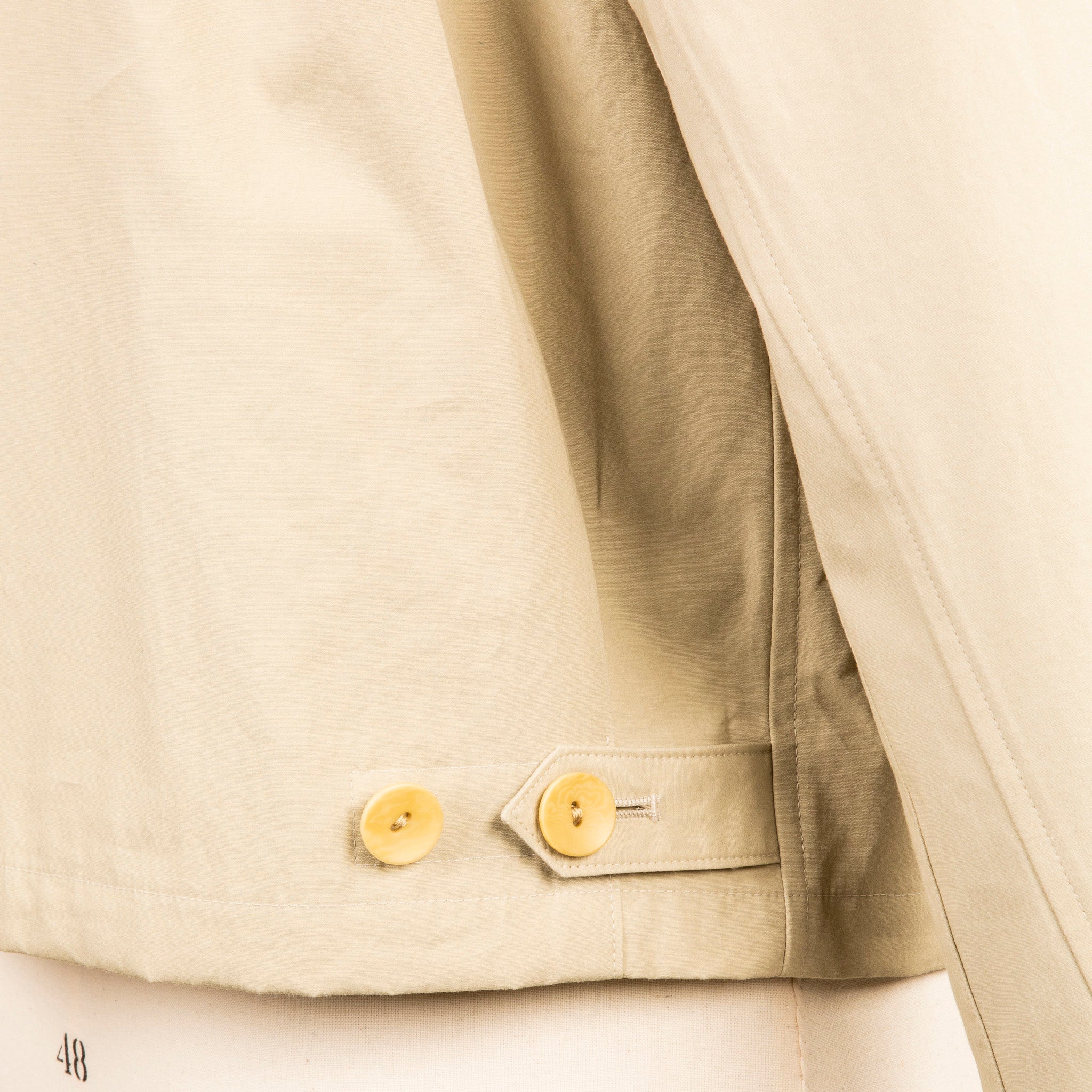 Cohérence Gianni Weather Resistant Light Cotton Jacket Sand
