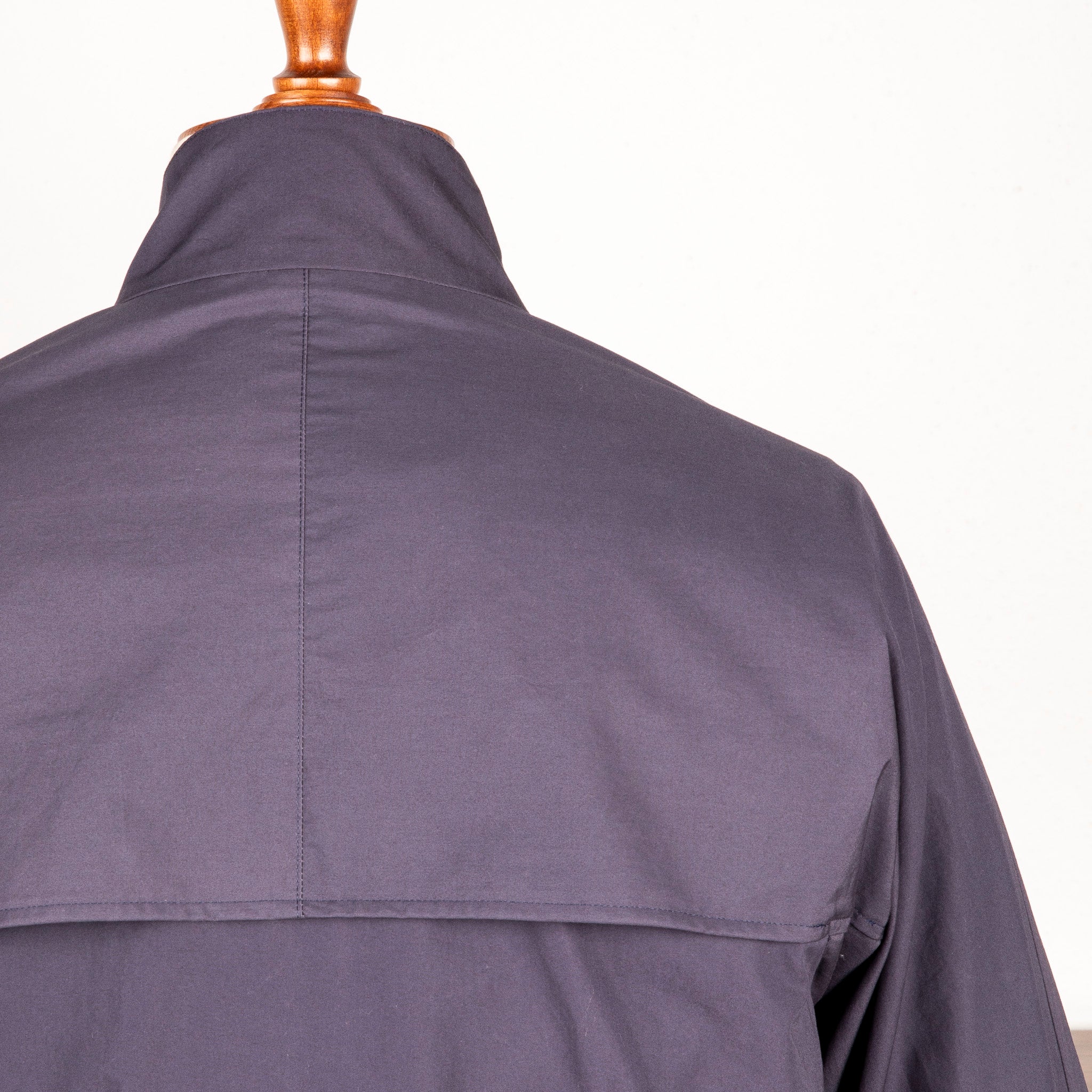 Cohérence Gianni Weather Resistant Light Cotton Jacket Slate Blue