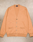 Drumohr Cashmere Cardigan con Bottoni Sabbia