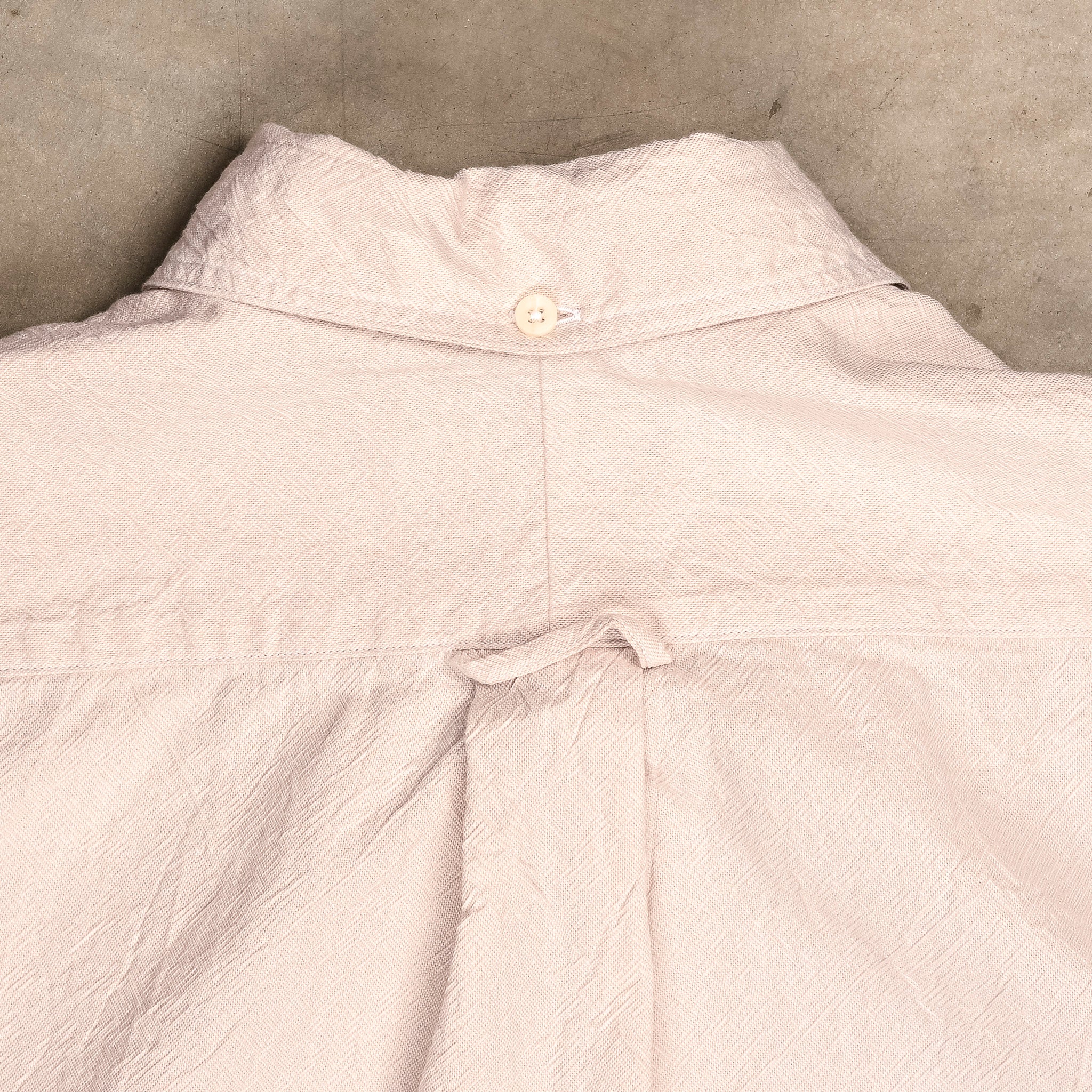 Gitman Vintage x Frans Boone 40/1 Irregular Yarn Oxford Dark Tan