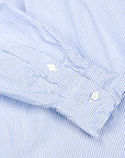Gitman Vintage x Frans Boone Japanese Woven Stripe Light Blue