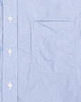 Gitman Vintage x Frans Boone Japanese Woven Stripe Light Blue