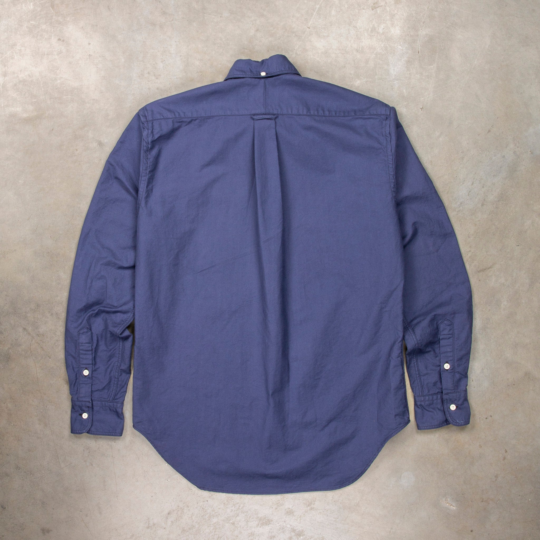 Gitman Vintage x Frans Boone Japanese Hopsack Dark Blue