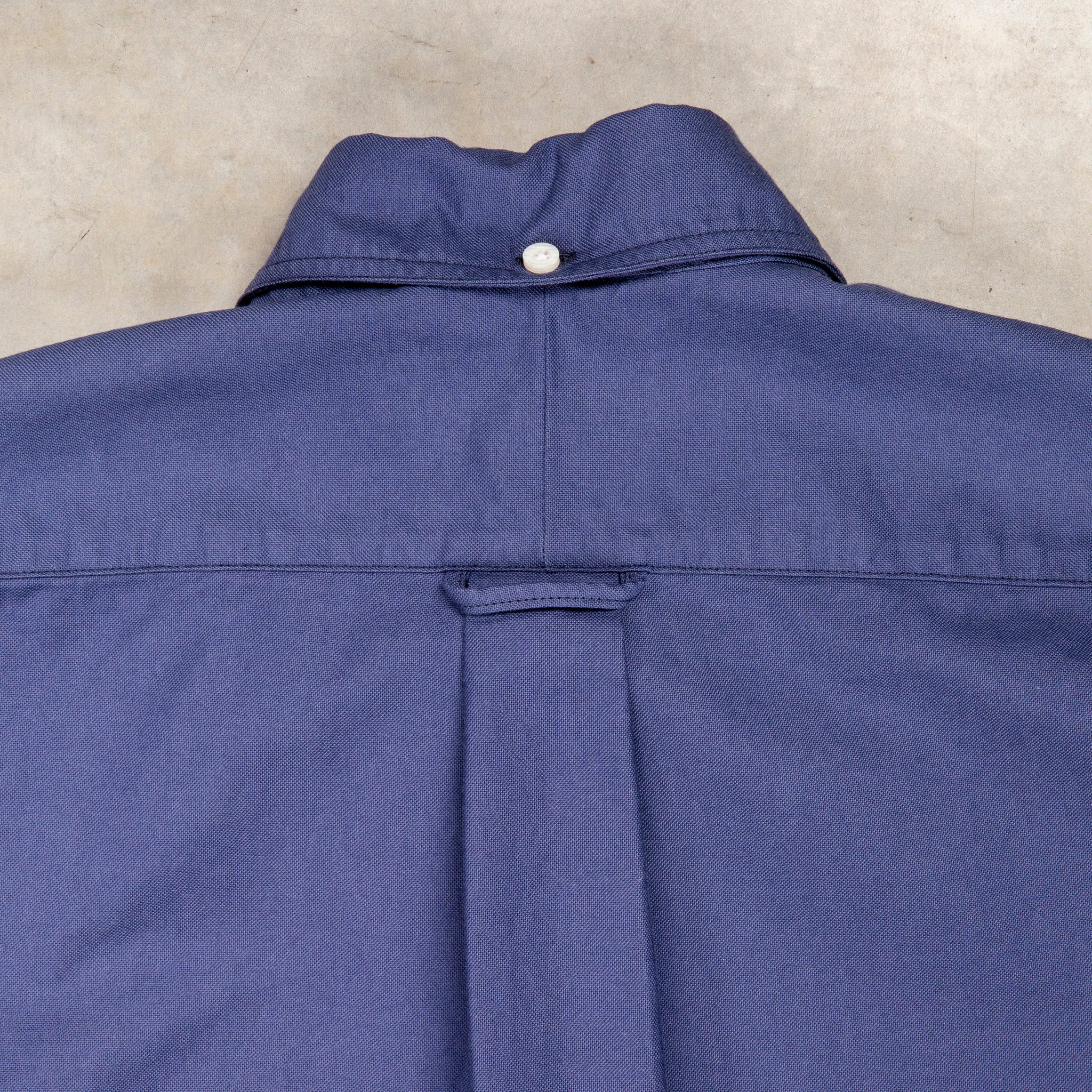 Gitman Vintage x Frans Boone Japanese Hopsack Dark Blue