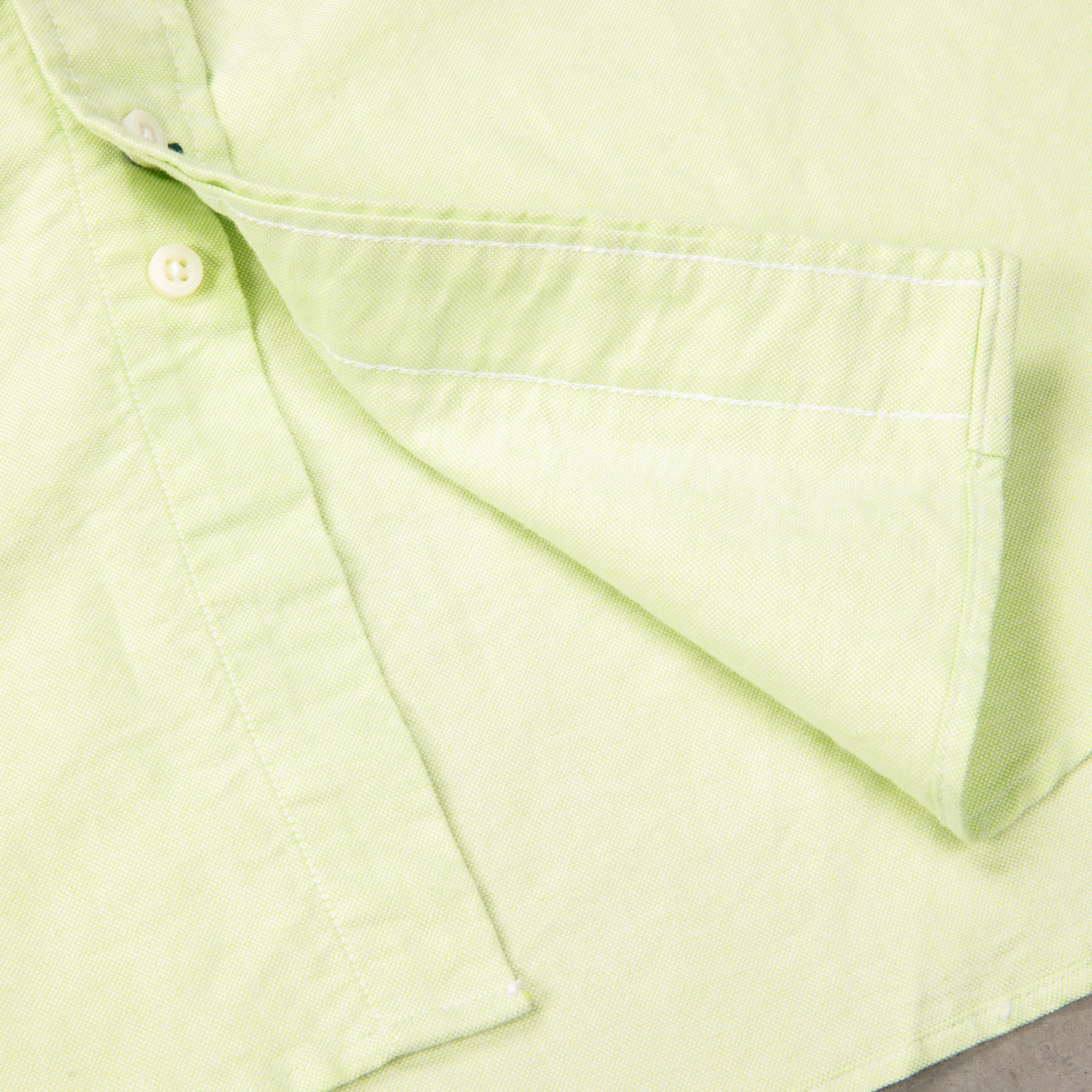 Gitman Vintage x Frans Boone Japanese Oxford Light Green