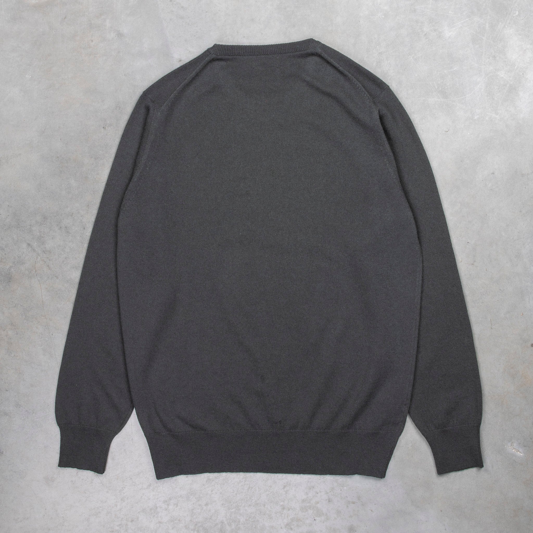 William Lockie x Frans Boone Odyssey Cash/Cotton Sweater Drill Grey