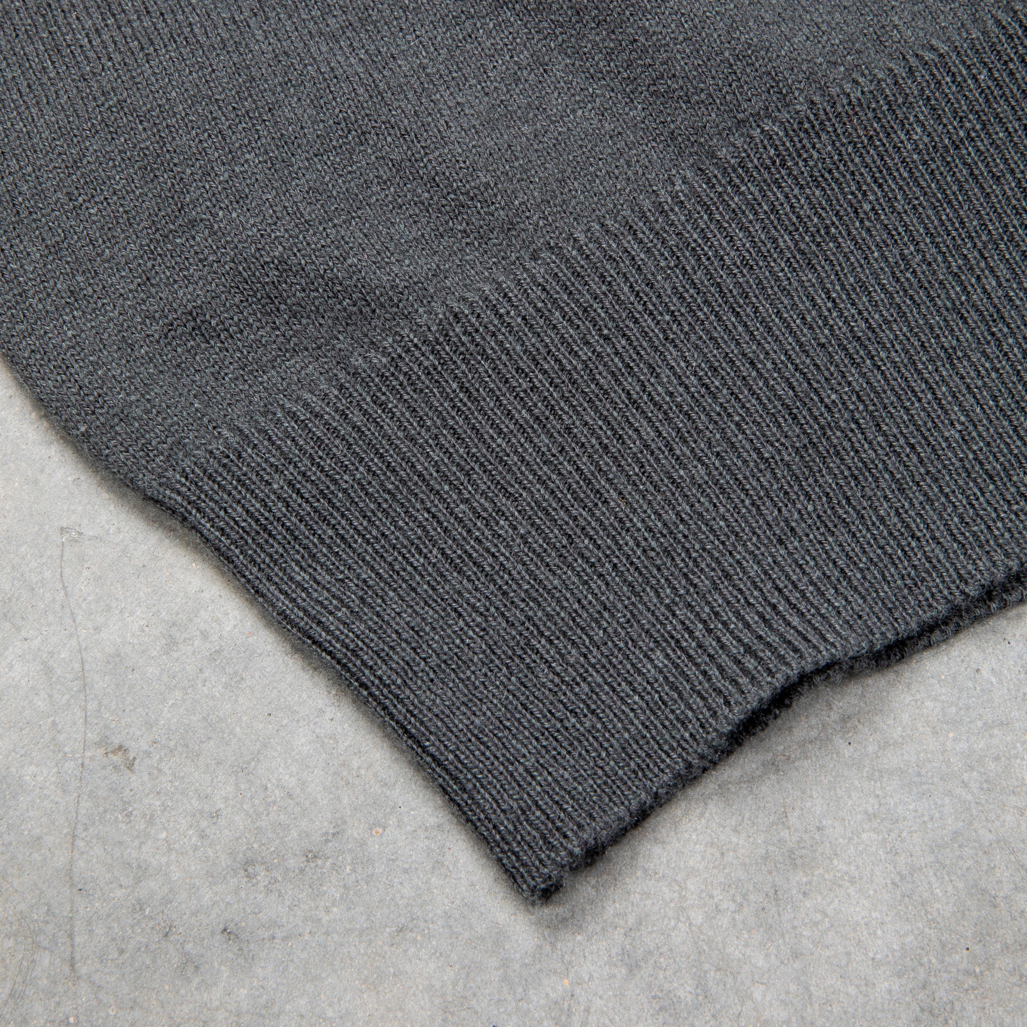 William Lockie x Frans Boone Odyssey Cash/Cotton Sweater Drill Grey