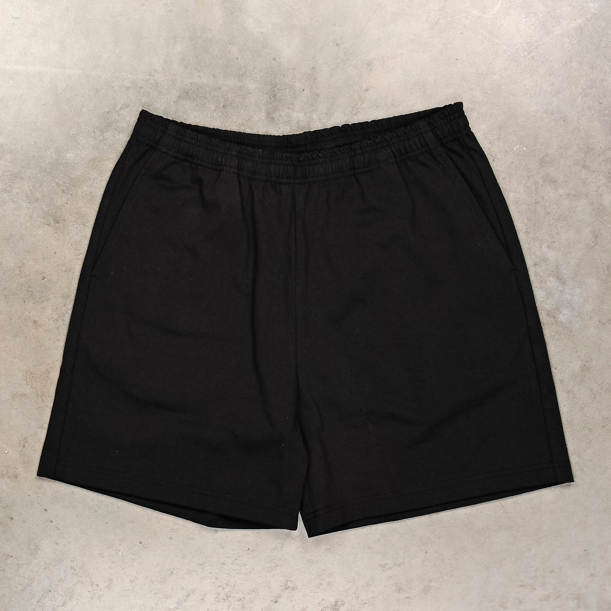 The Real McCoy's Jersey Gym Shorts Black