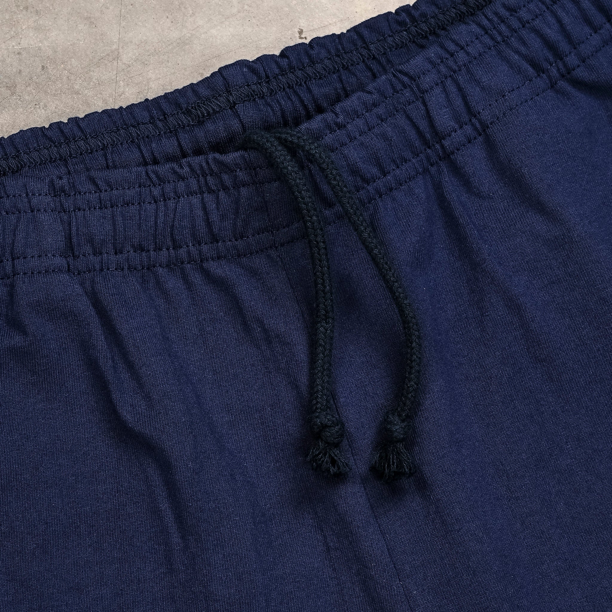 The Real McCoy's Jersey Gym Shorts Navy