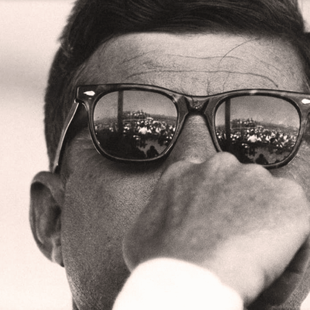 The Real McCoy&#39;s Geyser / Brown Frame Sunglasses Green