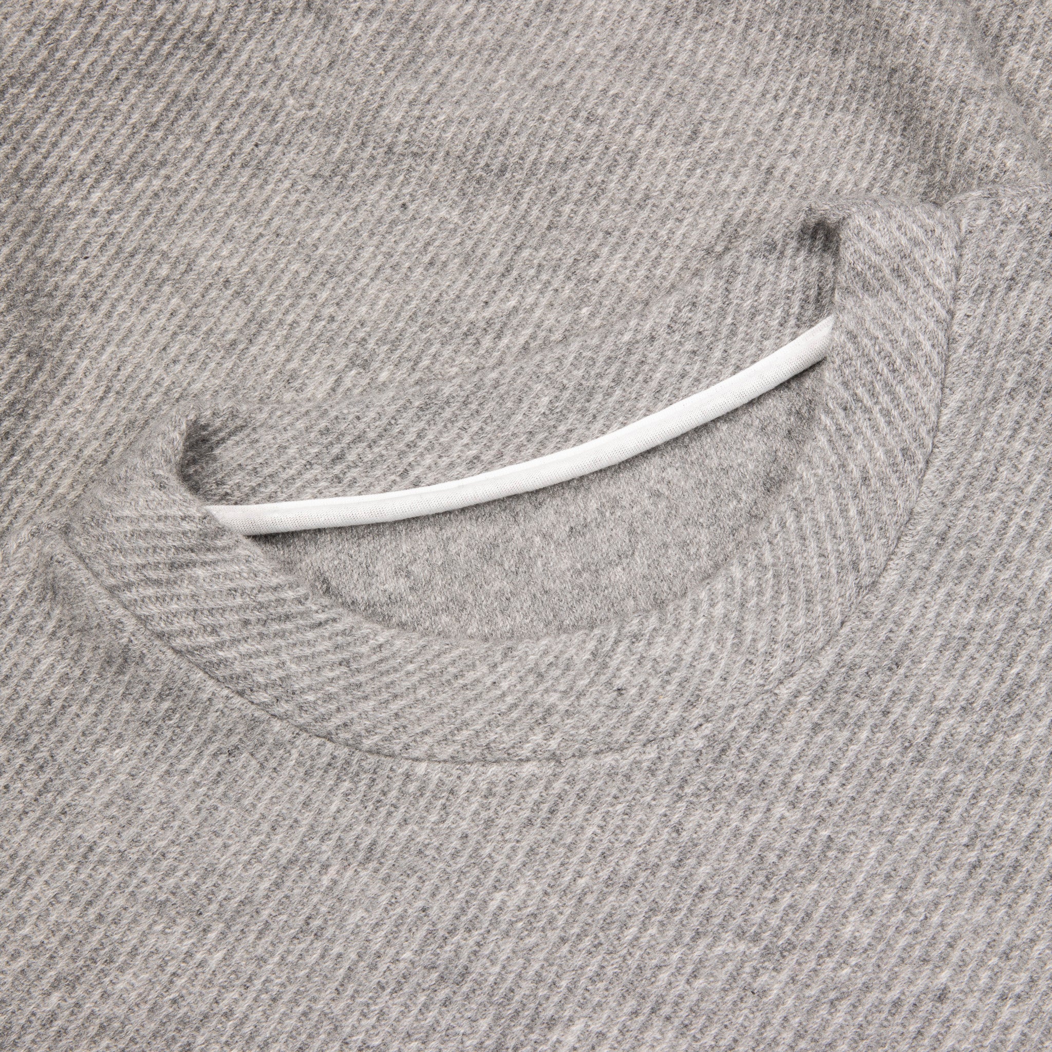 The Elder Statesman Herring Crew Light Grey