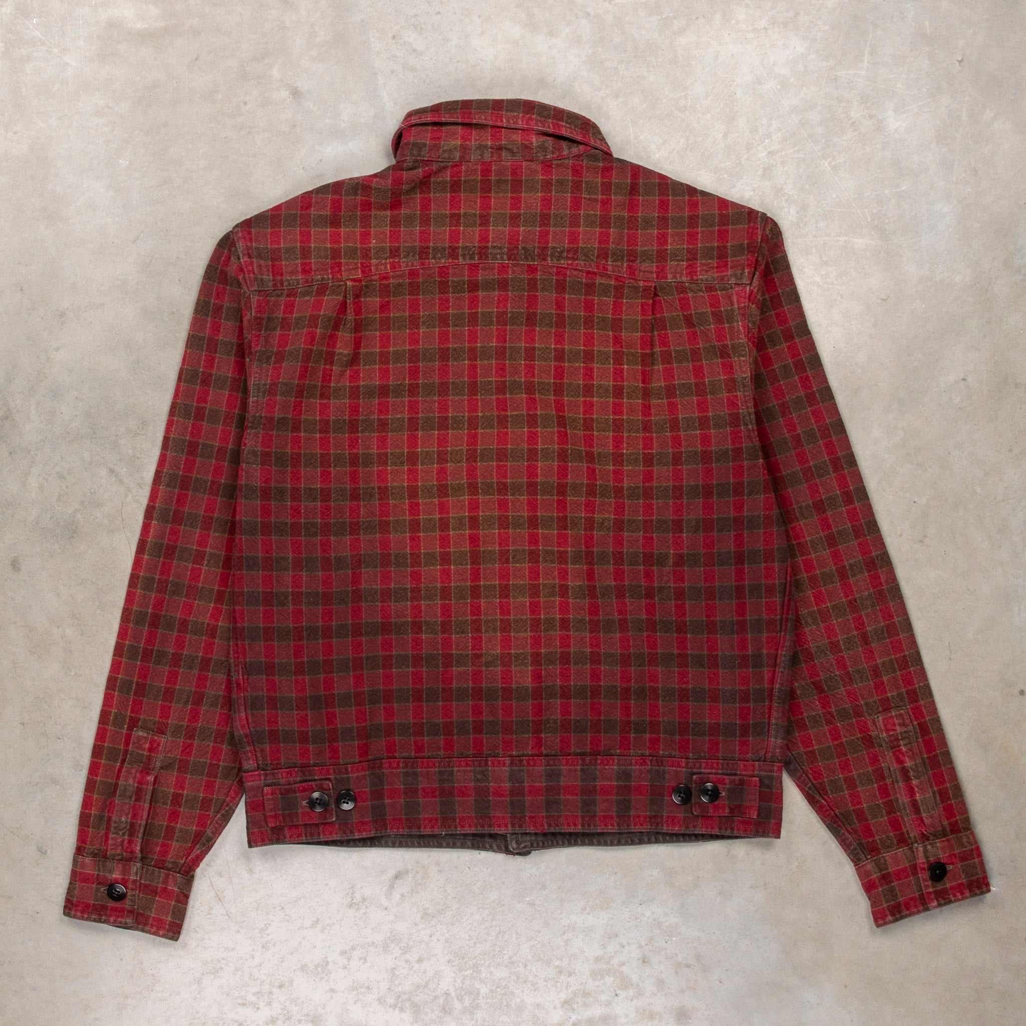 RRL Highway Longsleeve Sport Shirt Red Black – Frans Boone Store