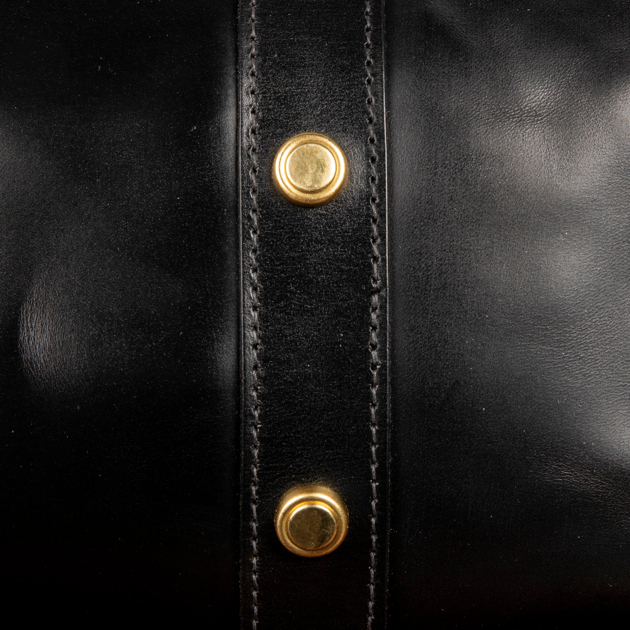 Croots Bridle Leather Holdall Black - Large