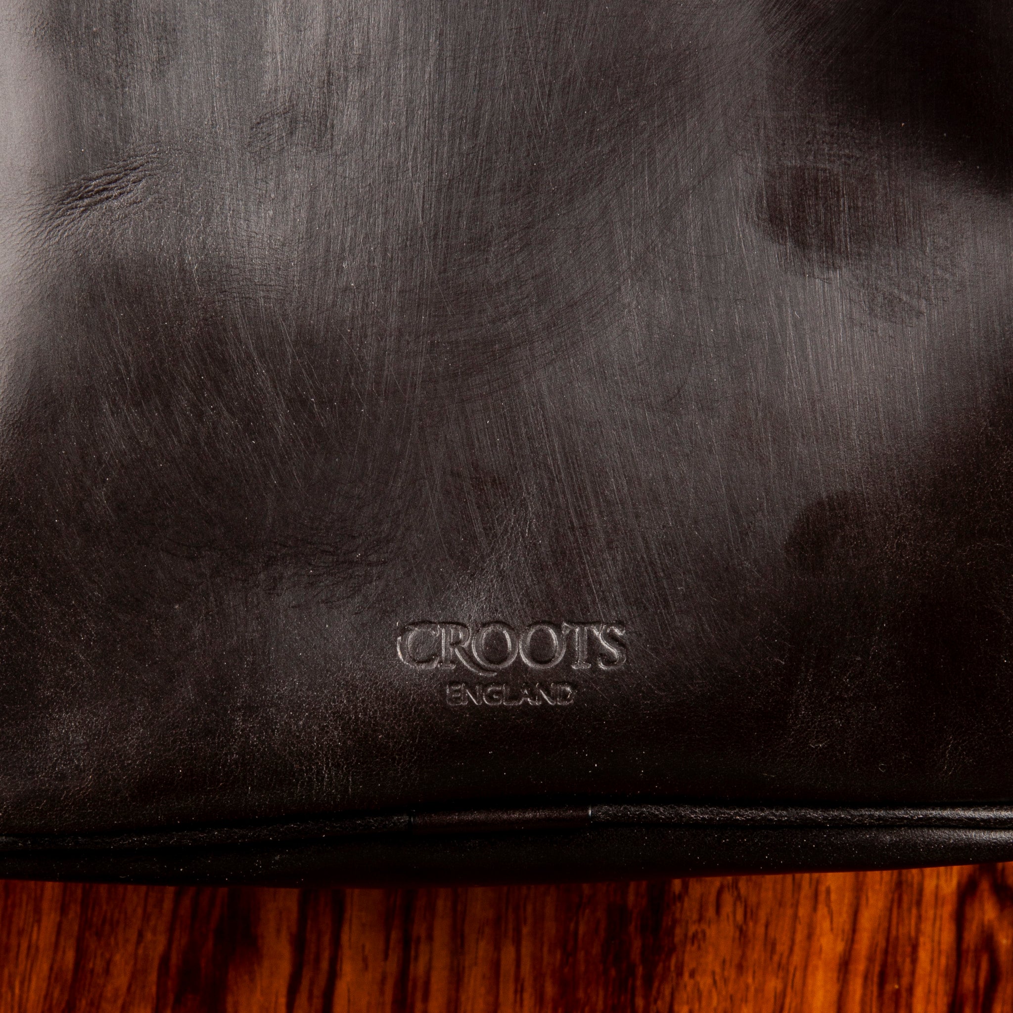 Croots Bridle Leather Holdall Dark Havana - Large
