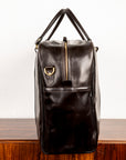 Croots Bridle Leather Holdall Dark Havana - Large