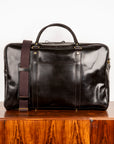 Croots Bridle Leather Holdall Dark Havana - Large