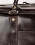 Croots Bridle Leather Holdall Dark Havana - Large
