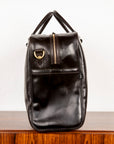 Croots Bridle Leather Holdall Dark Havana - Medium