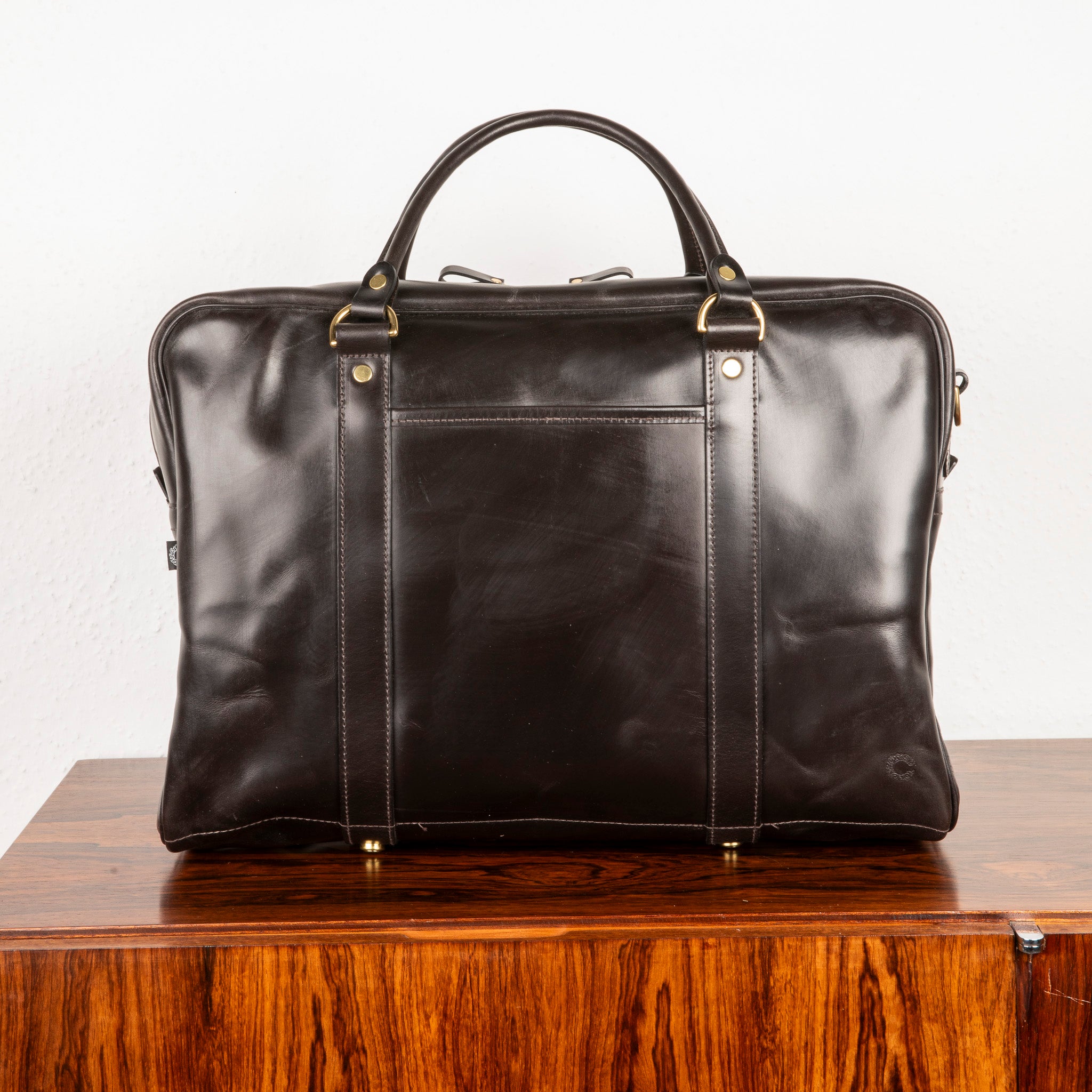 Croots Bridle Leather Holdall Dark Havana - Medium – Frans Boone Store