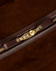 Croots Suede Holdall Medium Brown