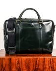 Croots Bridle Leather Holdall Racing Green - Large