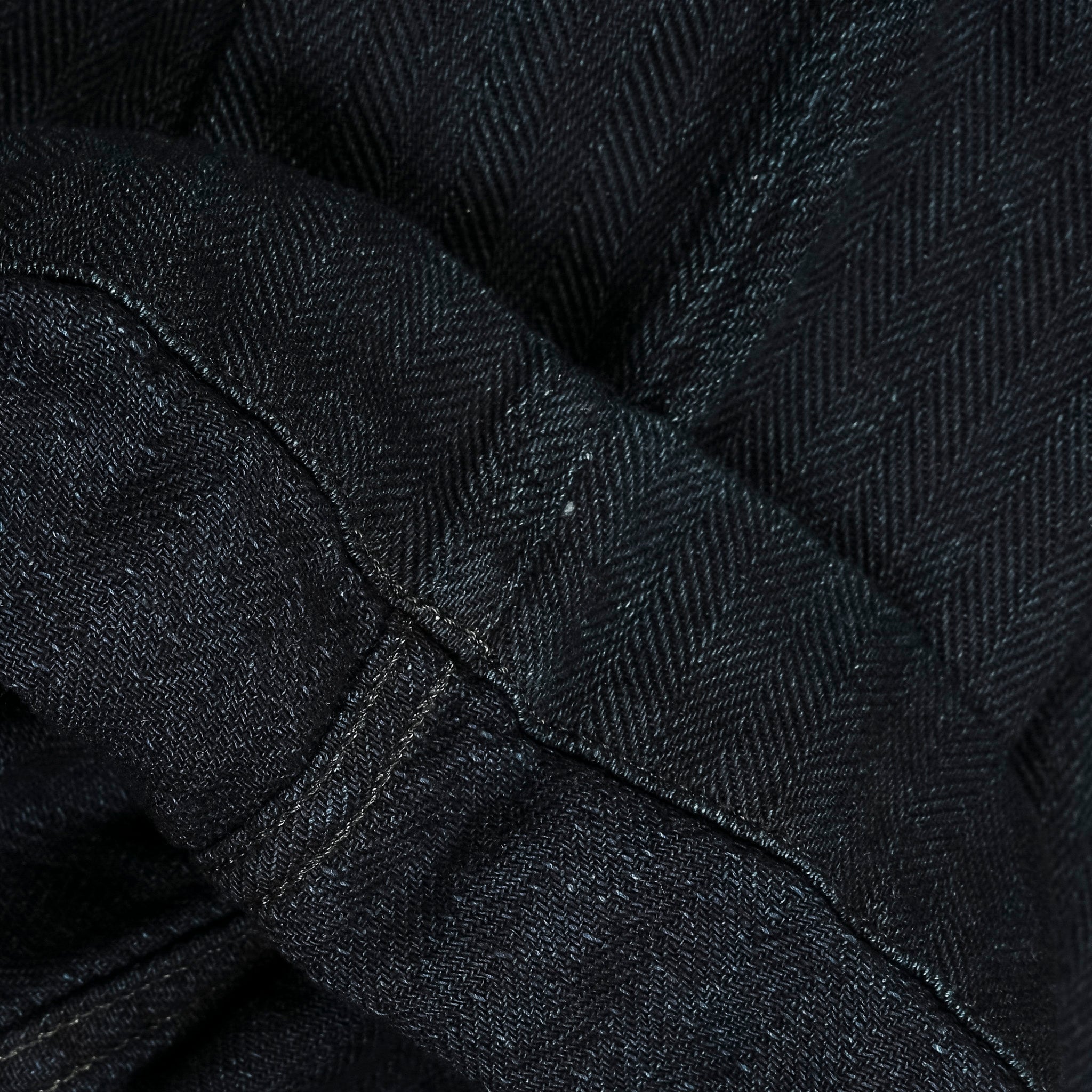 Fullcount US Army Chino Indigo Herringbone