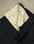 Fullcount US Army Chino Indigo Herringbone