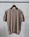 Olde Homesteader Interlock Crew Neck Short Sleeve Rustic Grey