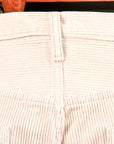 Fullcount x Frans Boone 1103 Clean Straight 8-Wale Corduroy Ivory